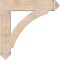 Ekena Millwork Thorton Arts & Crafts Smooth Bracket, Douglas Fir, 5 1/2"W x 32"D x 32"H BKT06X32X32THR03SDF - alternate 4